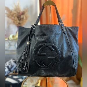 Gucci soho leather shoulder bag